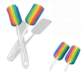 Soft hanging sponge cleaning brush 1 psc
