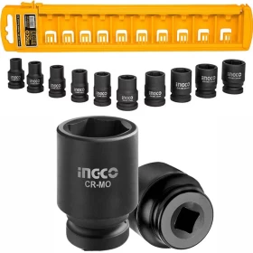 Impact Socket Set  Repair Tool Kit: Ratchet Torque Wrench, Spanner, Screwdriver, Socket Set Combo - Perfect For Bicycle & Auto Repairing!