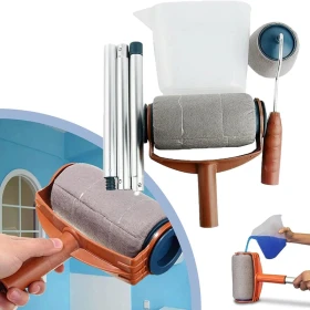 Paint Roller Kit 6 Piece Set Coating - بينت سبري
