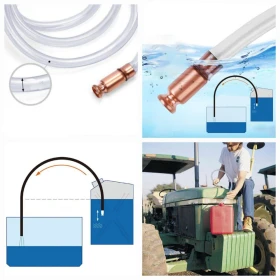 Manual suction tube