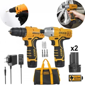 Ingco 12V Cordless Combo Kit Drill - CKLI1201