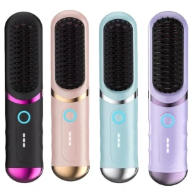 Portable Wireless Hair Straightener Comb XY-688P