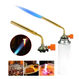 Blow Torch Butane Gas BBQ Cooking Iron Soldering Welding Tool Torch Flame Gun