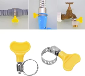 Gas Hose Clamp 2Pcs