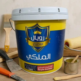 صبغ ابيض 15 لتر مناسب للطوف و السقف