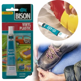 Super Glue Bison Vinyl Plastic - Waterproof Glue
