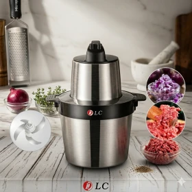 مفرمة كهربائية سعة 6 لترات من دي إل سي - 600 واط - DLC-39405