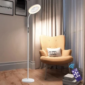 مروحة عمودية بإضاءة LED من DLC