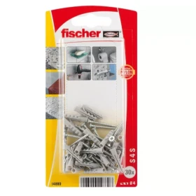 fischer Expansion plug S 4 with screw 14880