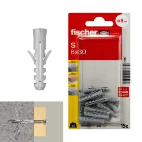 فيشر، عبوة نفطة S-6 KP، 15 قطعة