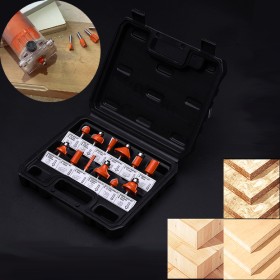 Carbide Router Bits Set 12Pcs HArden