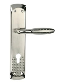 Silver Door Handle
