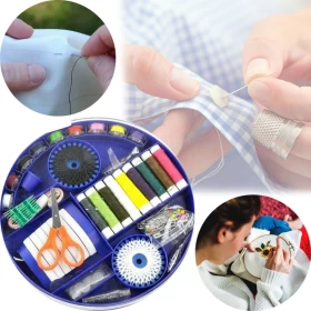 Round Sewing Kit
