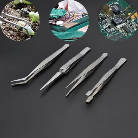 Tweezer Set 4Pcs Harden