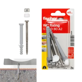 طقم سيراميك فيشر بليستر S-8 AD 80 CRK NV قطعتين