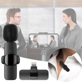 Wireless Lavalier Microphone for Apple