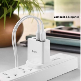 Hoco 3Usb Fast Charger  - C48