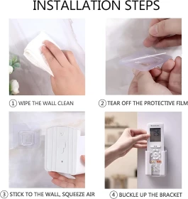 Versatile Remote Control Holder for Air Conditioners, Enhances Organization in Any Room