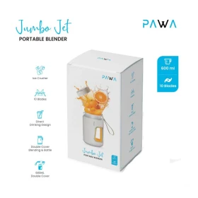 Jumbo Jet Portable Blender PW-PJ600JJ-WH
